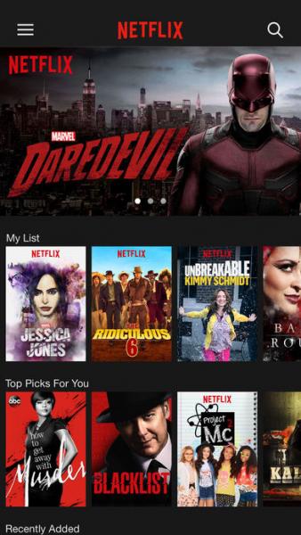 Netflix 11.5.3 для iPhone, iPad (iOS)