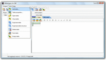 DB Navigator for DBF скриншот № 1