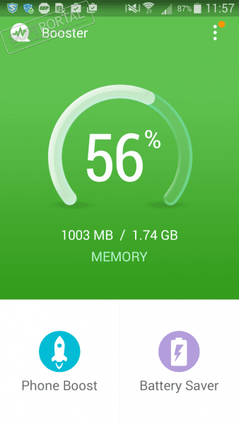 Android Booster Free screenshot # 1
