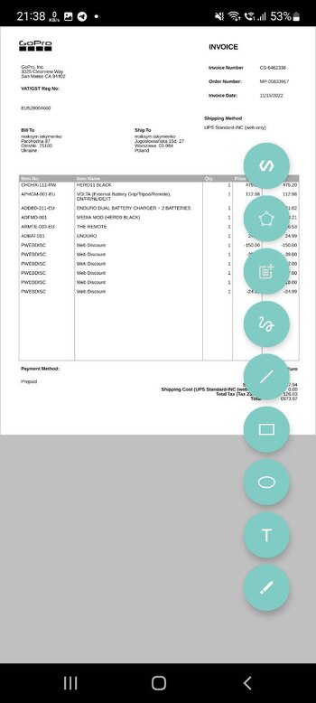 Radaee PDF Reader screenshot # 1