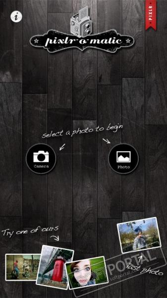 Pixlr-o-matic screenshot # 1