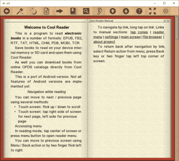 Cool Reader screenshot # 1