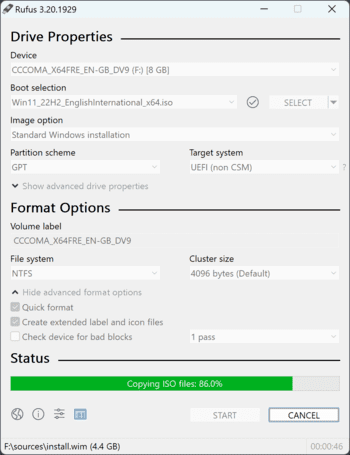 Rufus screenshot # 1