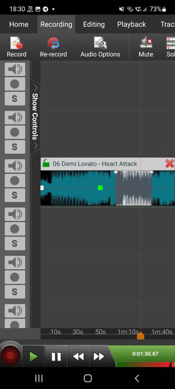 MixPad Free Music Mixer screenshot # 1