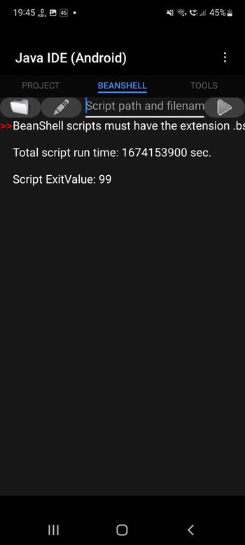JavaIDEdroid screenshot # 1