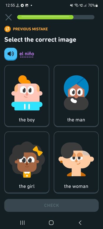 Duolingo screenshot # 1