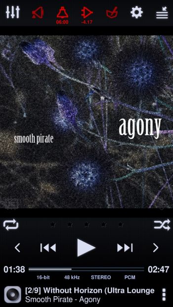 Neutron Music Player screenshot # 1