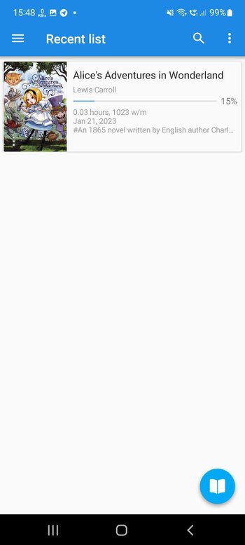 Moon Reader screenshot # 1