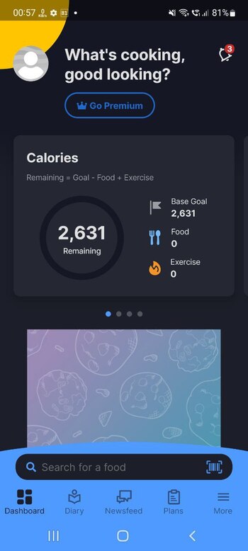 MyFitnessPal: Calorie Counter screenshot # 1