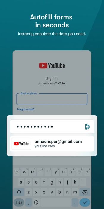 Dashlane Password Manager screenshot # 1