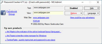 Password Cracker screenshot # 1