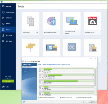 acronis true image very slow