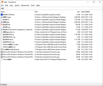 Everything screenshot # 1