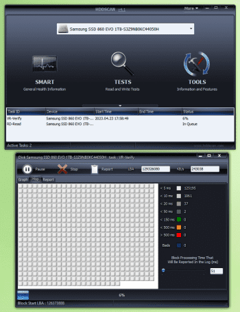 HDDScan screenshot # 1