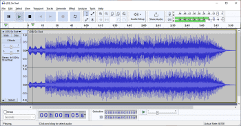 Audacity screenshot # 1