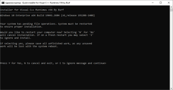 Visual C++ Runtime Installer (All-In-One) screenshot # 1