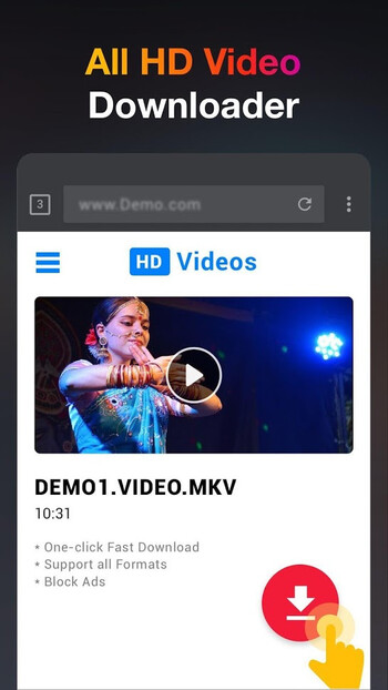 HD-video Downloader screenshot # 1