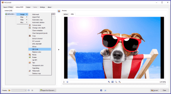 XnConvert screenshot # 1