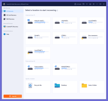 EASEUS Data Recovery Wizard FREE screenshot # 1