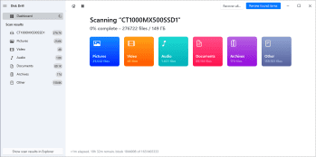 Disk Drill screenshot # 1