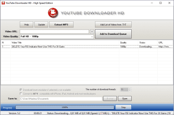 Youtube Downloader HD screenshot # 1