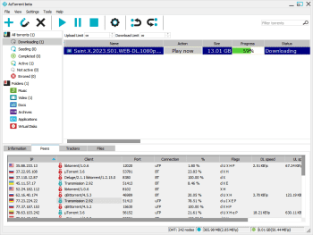 AzTorrent screenshot # 1