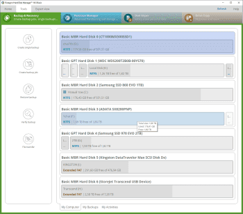 Paragon Hard Disk Manager screenshot # 1