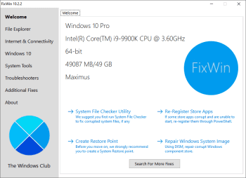 FixWin – Download