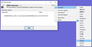 IObit Unlocker screenshot # 1