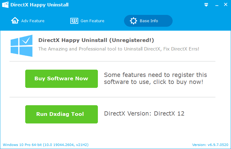 directx happy uninstall 6.86 crack