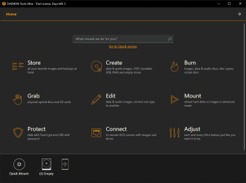 DAEMON Tools Ultra screenshot # 1