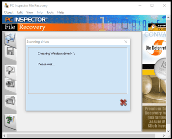 PC INSPECTOR File Recovery screenshot # 1