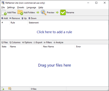 ReNamer screenshot # 1