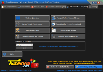 Windows Repair screenshot # 1