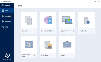 Seagate DiscWizard screenshot # 1