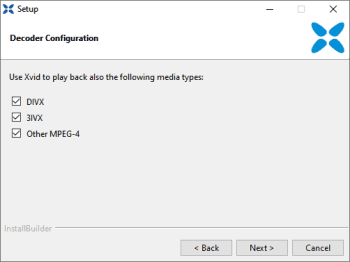 Xvid Video Codec screenshot # 1