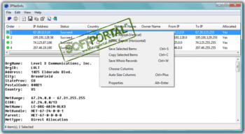 IPNetInfo скриншот № 1