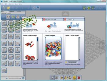 LEGO Digital Designer скриншот № 1