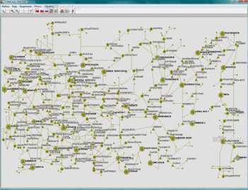 Схема железных дорог стран СНГ и Балтии скриншот № 1