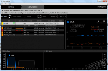 InSSIDer скриншот № 1