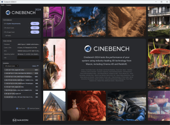 Cinebench скриншот № 1