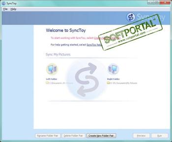 SyncToy скриншот № 1