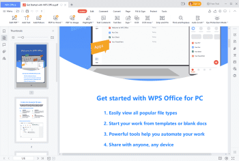 WPS Office скриншот № 1