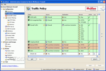 Kerio winroute firewall настройка