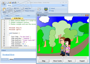 Web Cartoon Maker скриншот № 1