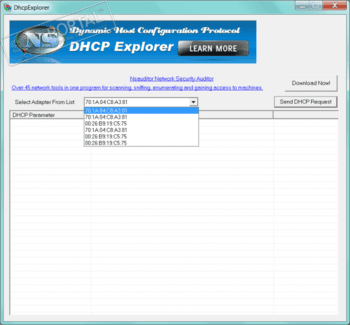 DhcpExplorer скриншот № 1