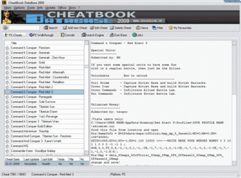 CheatBook-DataBase скриншот № 1