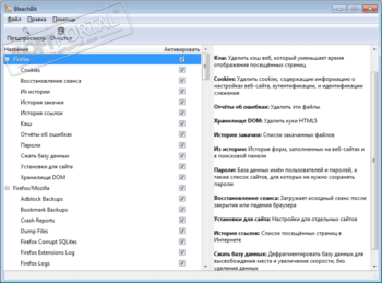 BleachBit скриншот № 1