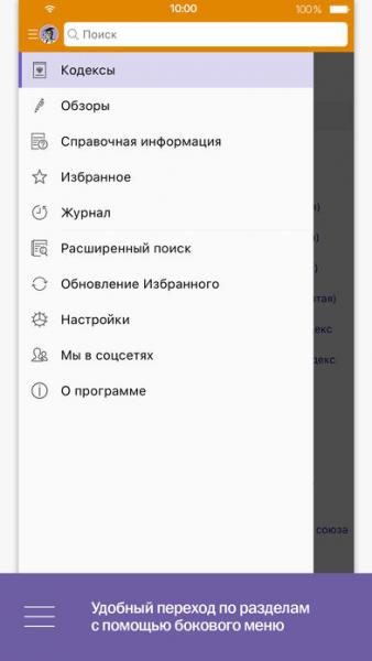 КонсультантПлюс скриншот № 1
