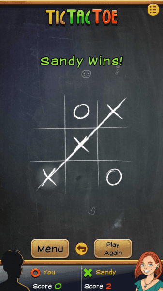 Tic Tac Toe Free скриншот № 1